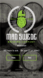 Mobile Screenshot of madswedebrewing.com